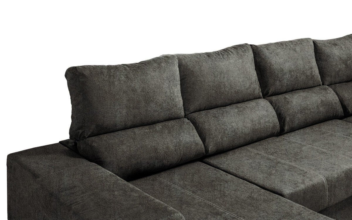 ​Mega Sofa Cama Chaise Longue Rinconera 345x200cm