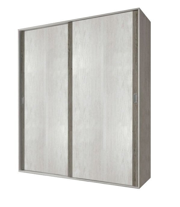 Armoire 2 portes coulissantes Lara