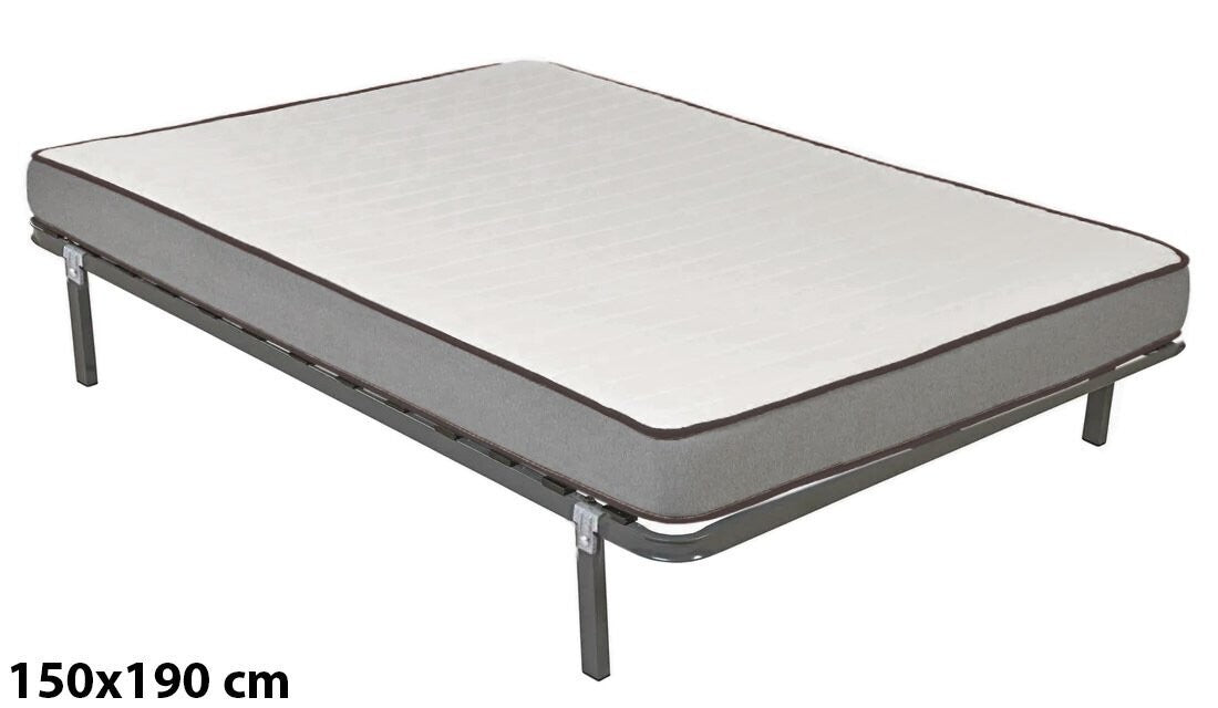 Sommier à lattes + Matelas Basic (90, 105, 135, 150 cm)