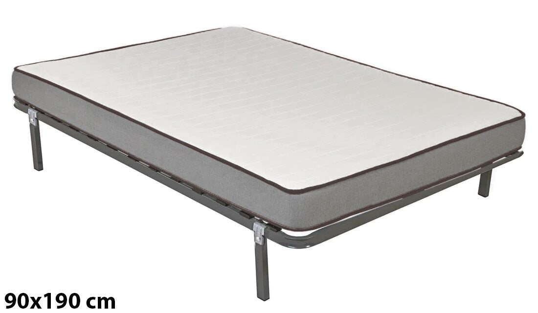 Sommier à lattes + Matelas Basic (90, 105, 135, 150 cm)