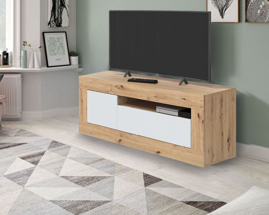 Mueble TV 139x53 cm. Dos Puertas. BR