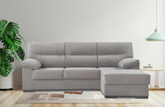 Canapé Méridienne Réversible Doré 205cm