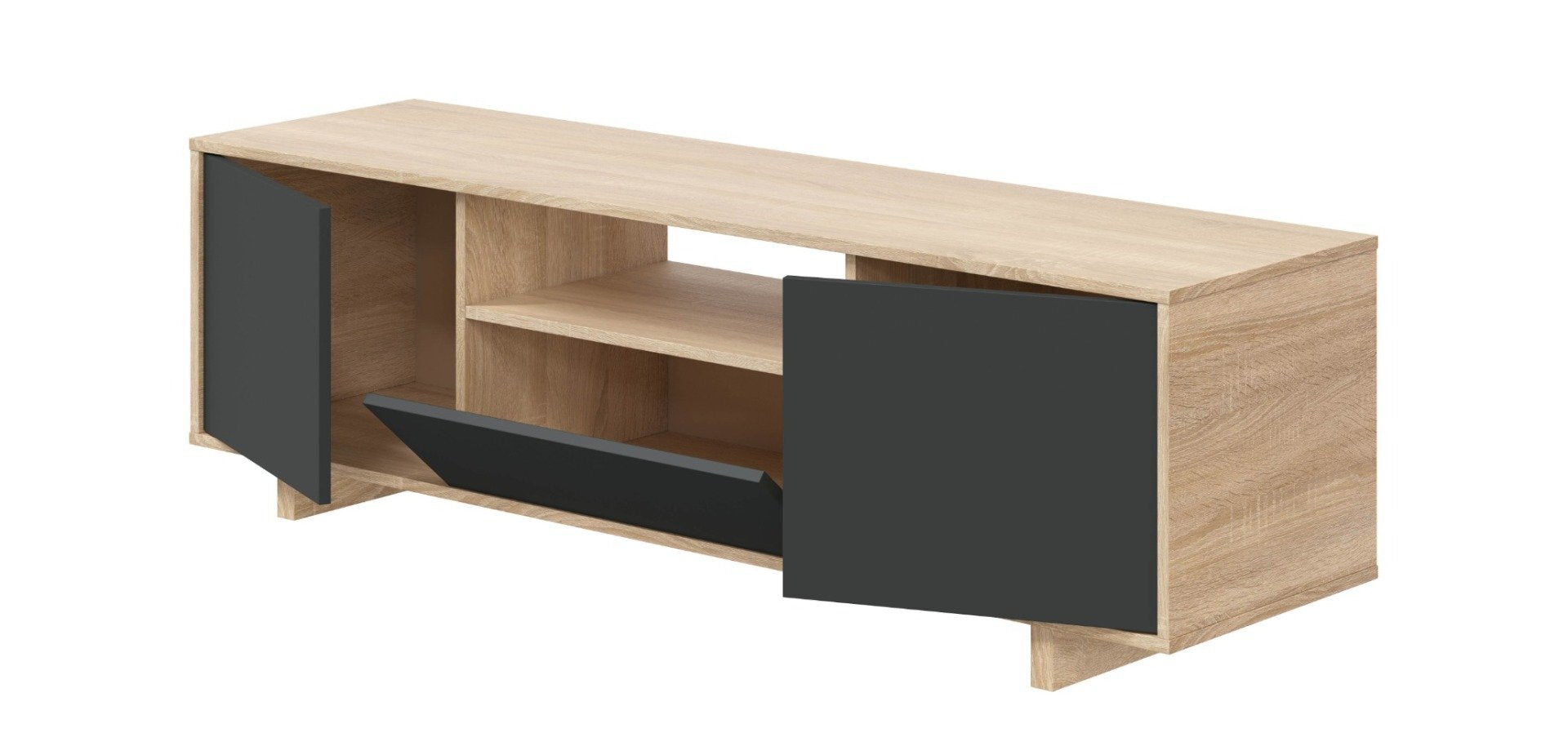 Mueble TV 150x46 cm. Tres Puertas