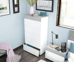 Commode Tekkan avec 5 tiroirs