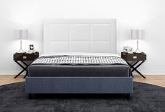 Moscou. Tête de lit. Similicuir. Hauteur : 130 cm (pour 135 ou 150)