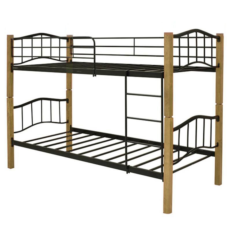 Litera Doble Cama de 90x190 cm de Madera y Metal