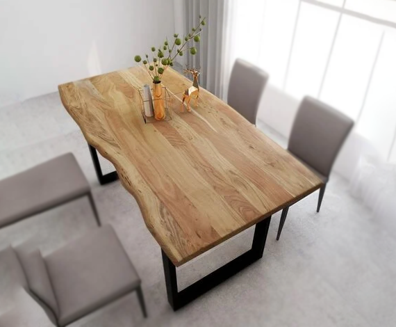 Mesa de Comedor o Cocina Madera Maciza (180x90 cm)