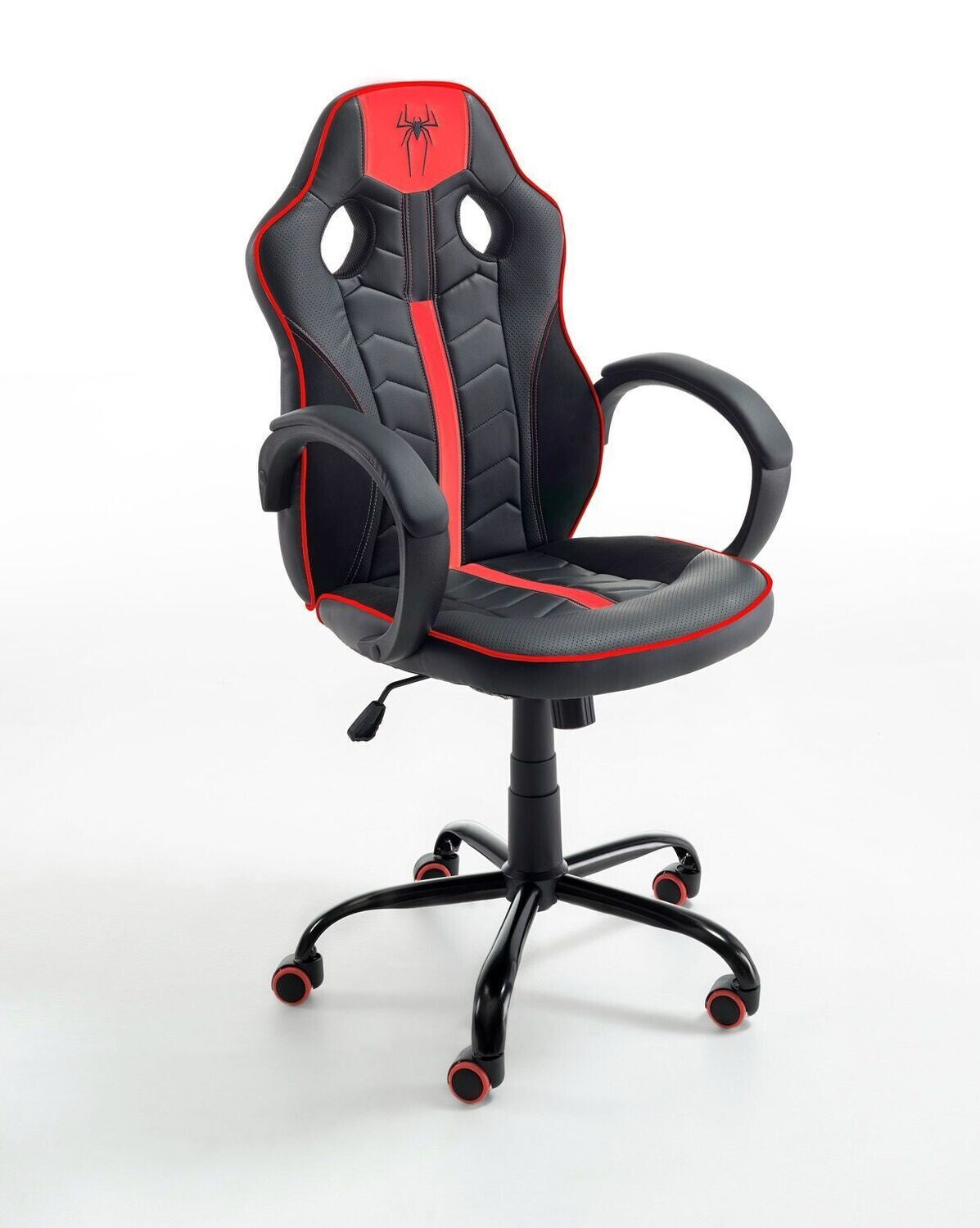 Silla Gaming Ergonomica y Giratoria Spider Rojo. Regulable en Altura