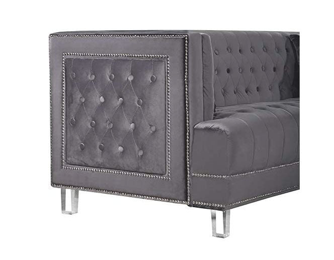 Sofa 2 Plazas Inok 166x88 cm. Estilo Chester