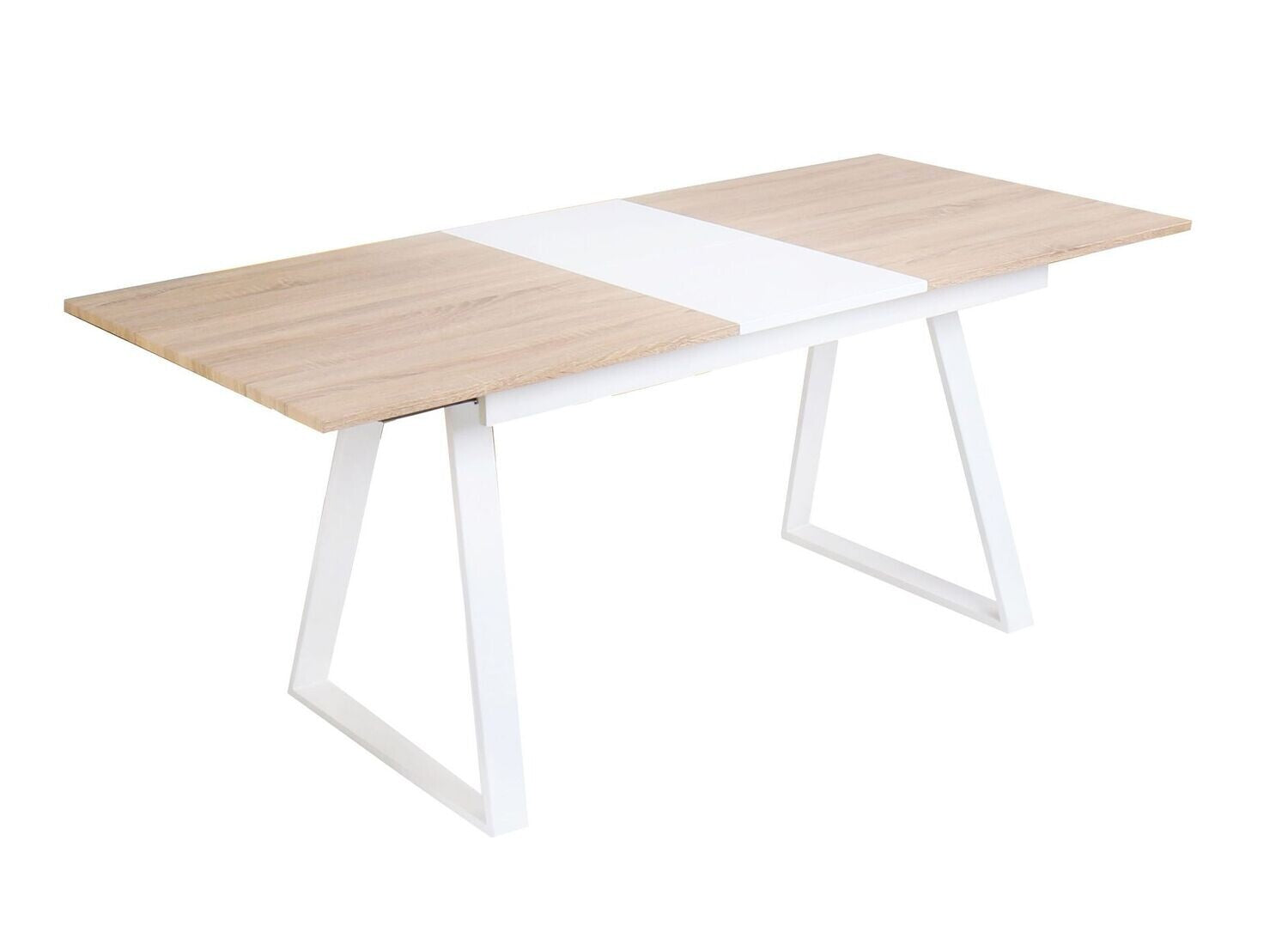 Table extensible en verre trempé 140(180)x80cm. Salle à manger ou cuisine