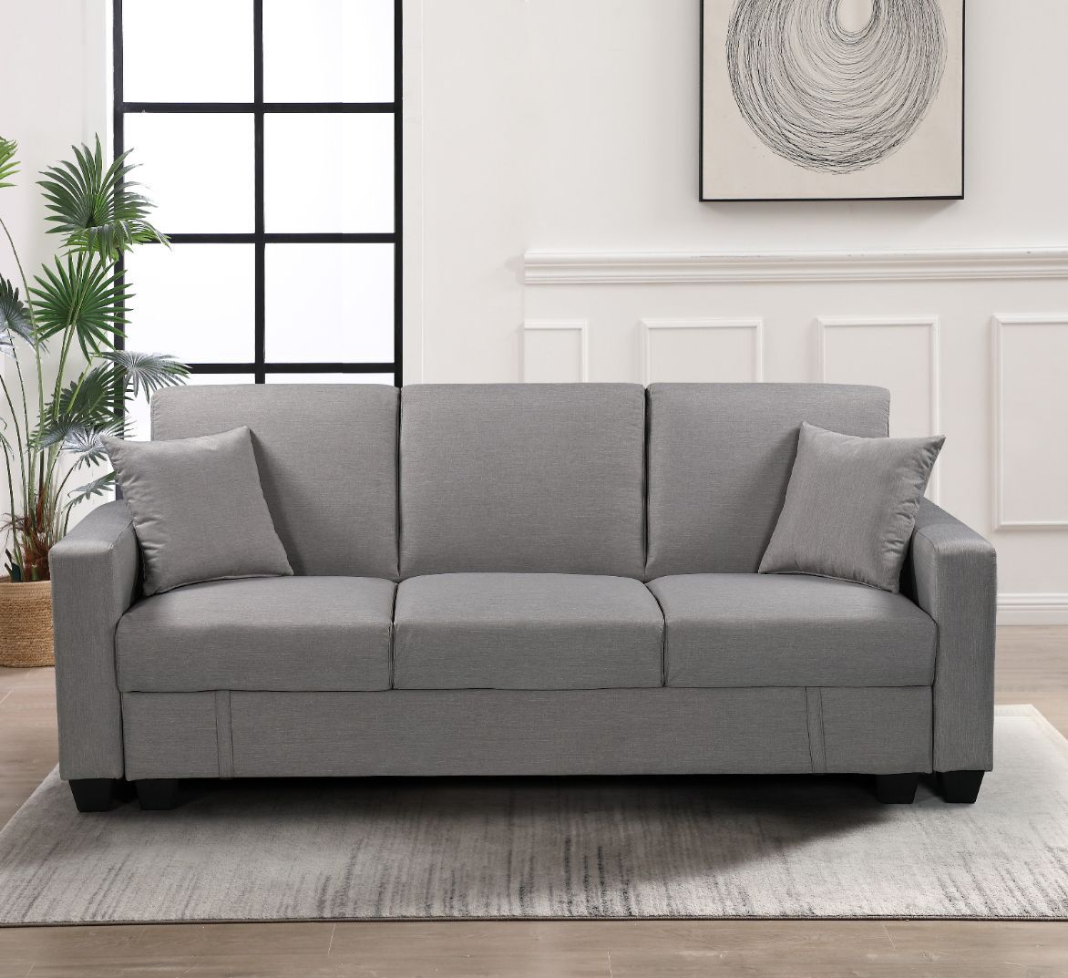 Sofa Cama Keyla con Arcon, 210x85cm