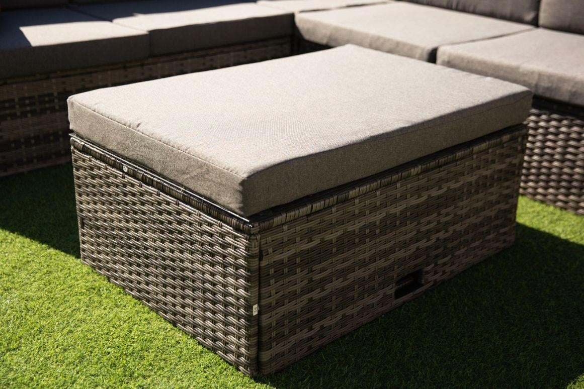 Sofa Rinconera de Ratan PE. Muebles de Jardin y Terraza