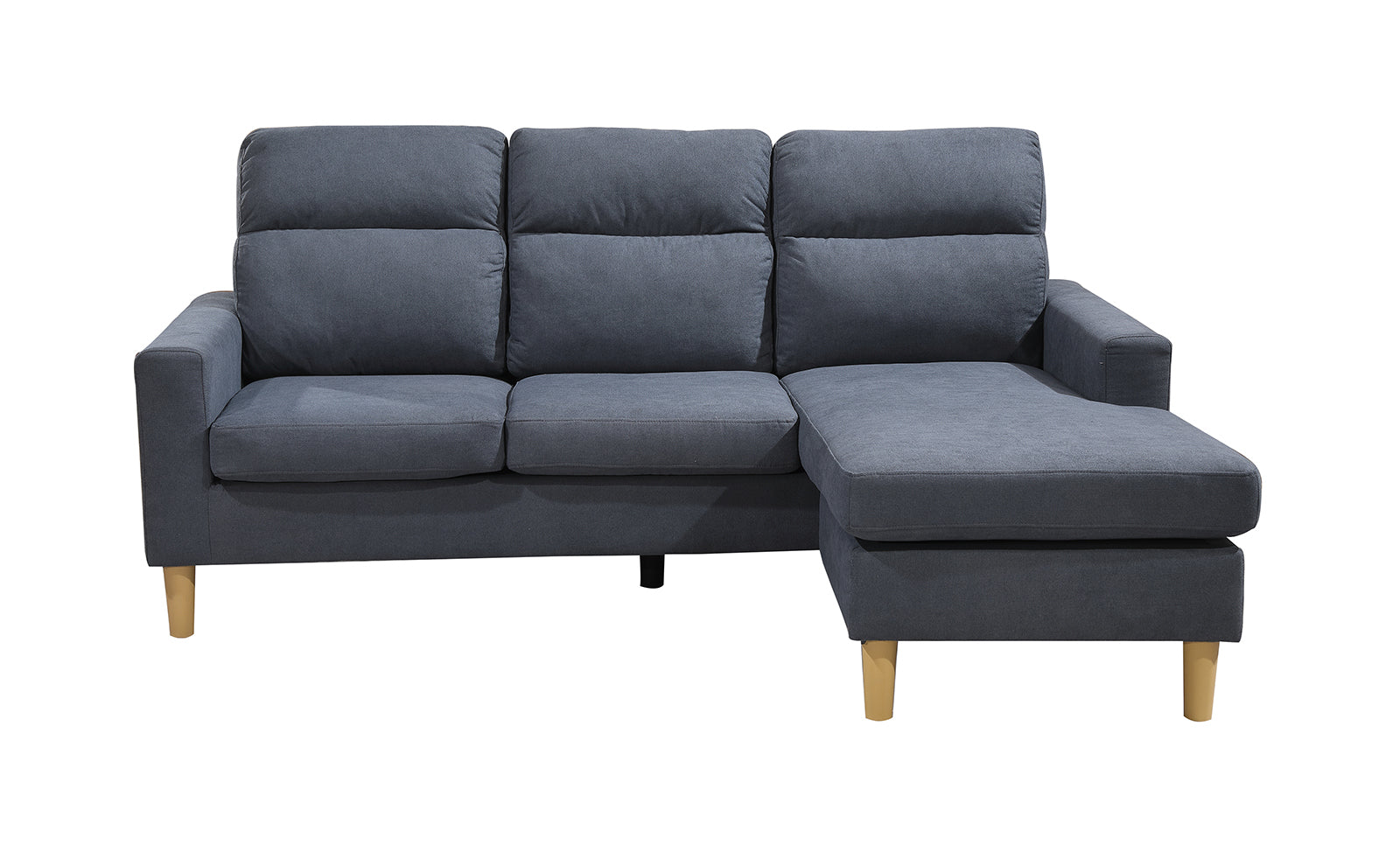 Sofa Agora + Puff Convertible en Chaise Longue 196x140cm