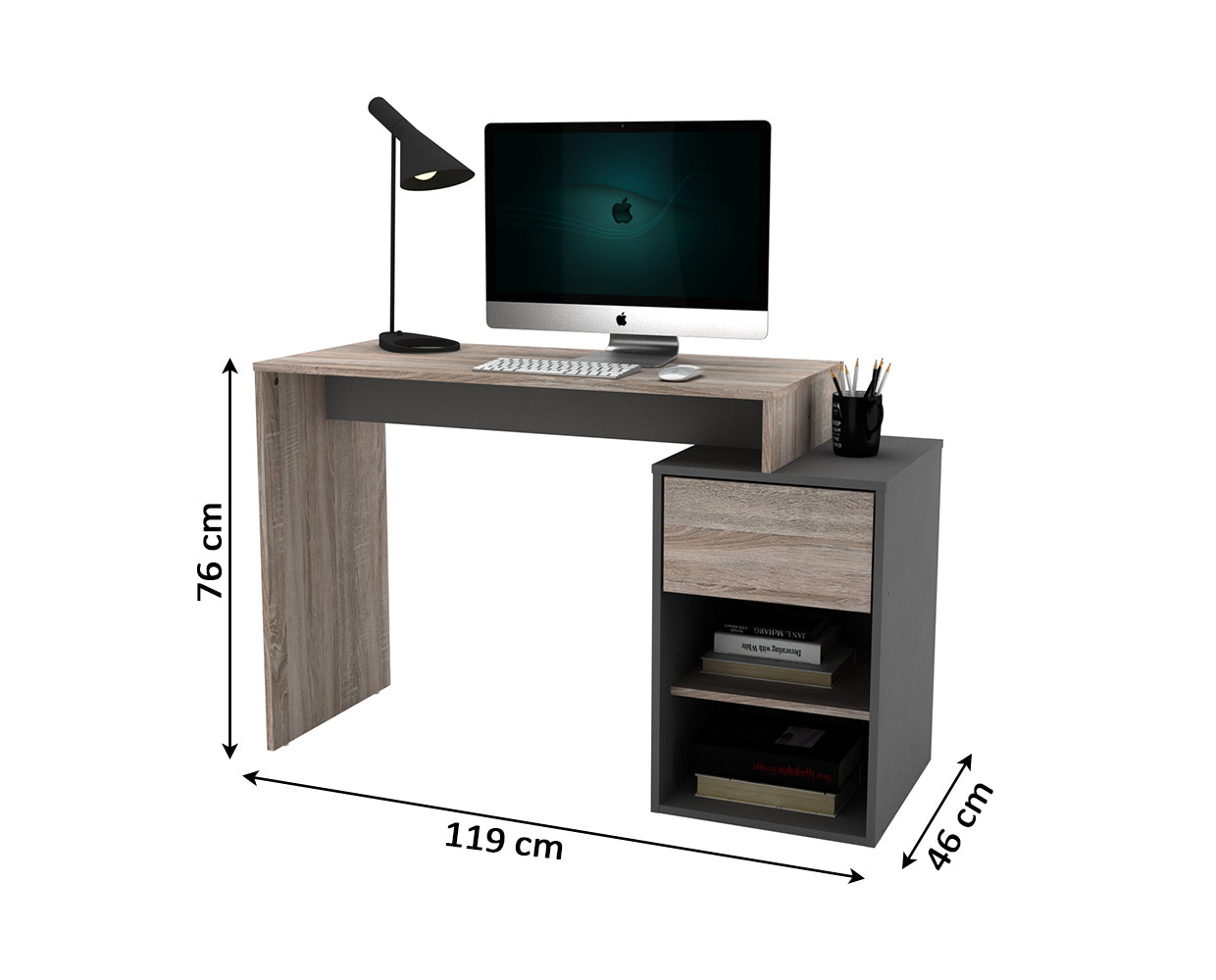 Mesa de Escritorio DN 119x76cm